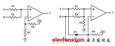 使用比較器的邏輯與/或和異或電路