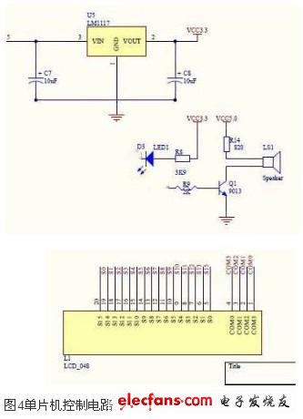 4. 單片機控制電路