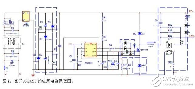 基于AX2028的LED驅動電路設計