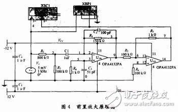 涉型光纖擾動傳感器信號調理電路的設計和仿真