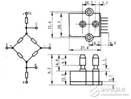 電路圖天天讀（11）：基于BP01在可穿戴血壓計中的電路設計圖