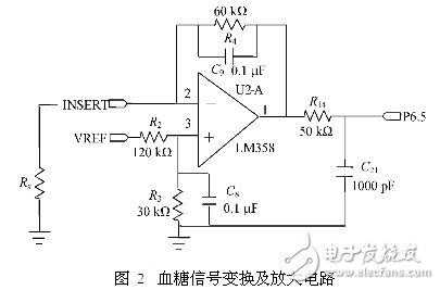 采用MSP430單片機的可穿戴式血糖儀電路設計