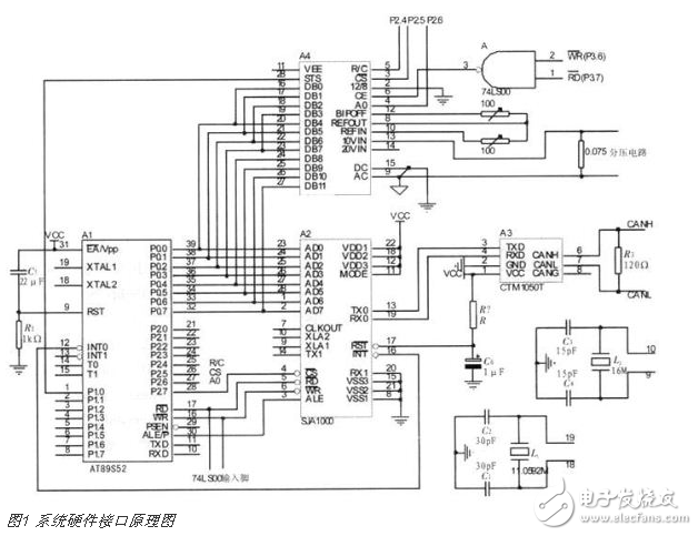 基于CAN總線EPB駐車電流采集節(jié)點系統(tǒng)電路設(shè)計