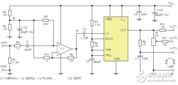 基于555定時器的D類耳機驅(qū)動器電路設(shè)計