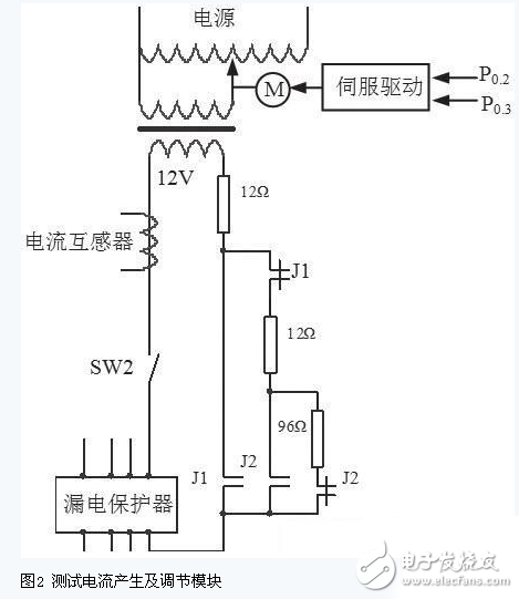 一種漏電保護(hù)測試系統(tǒng)電路設(shè)計