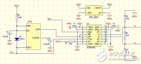 RS485收發(fā)連接器參考電路設(shè)計大全