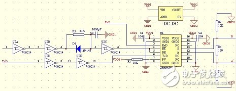 RS485收發(fā)連接器參考電路設(shè)計大全