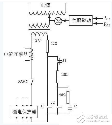 漏電保護(hù)測(cè)試系統(tǒng)電路原理分析