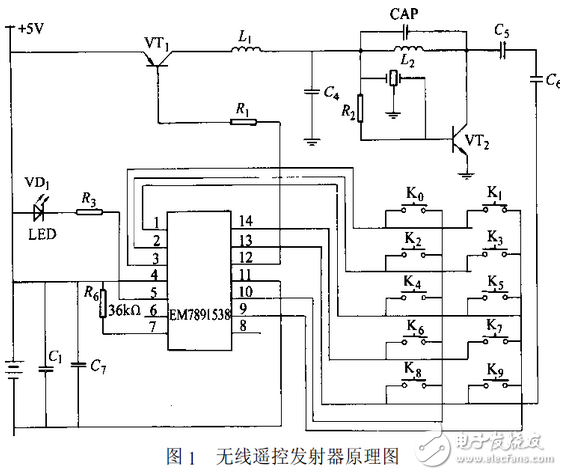 無線遙控信號處理電路設計詳解