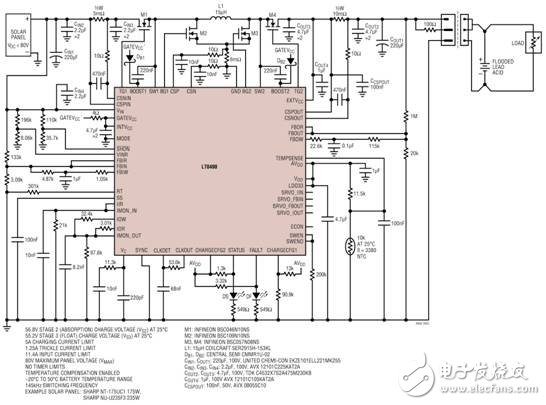 LT8490鋰電池充電器電路設計詳解