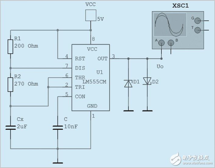 詳解基于555定時(shí)器的電容測(cè)試儀設(shè)計(jì)