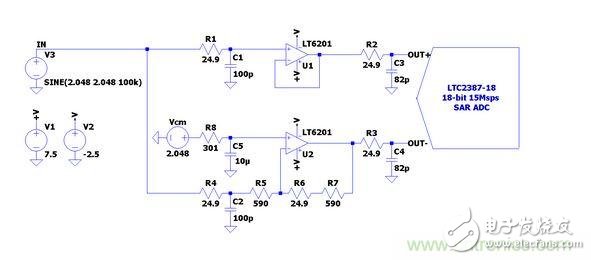 LTC2387-18轉換器電路圖