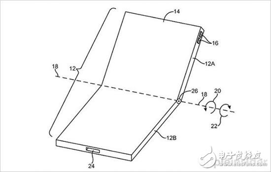 鉸鏈獨(dú)特！蘋果再獲可折疊屏幕專利（圖片來自于AppleInsider）