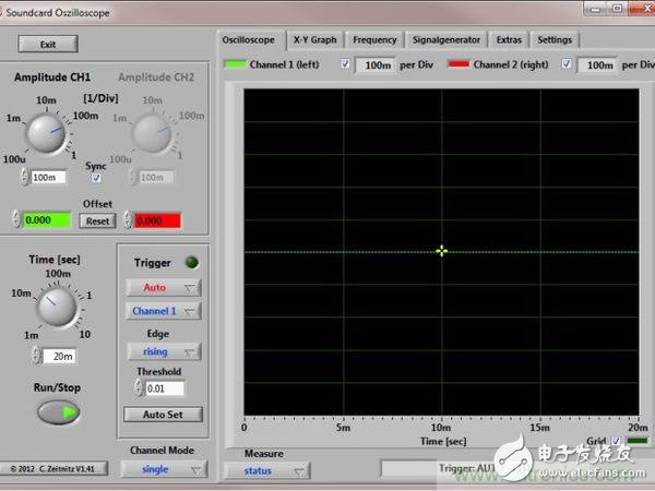 利用軟件和簡單電路就能把電腦音效卡變成示波器
