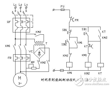  時間原則能耗制動控制電路(2)