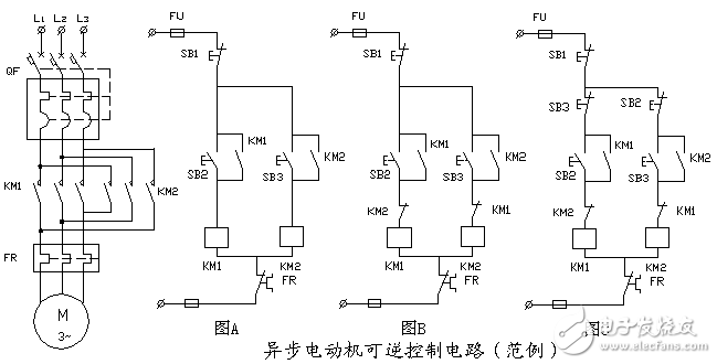 異步電動機可逆控制電路