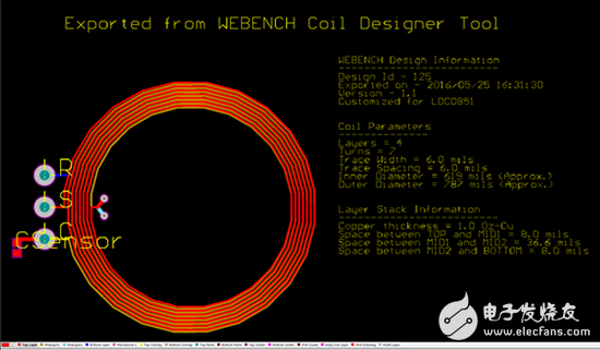 電感式感測：利用WEBENCH Coil Designer設計用于開關應用的層疊線圈