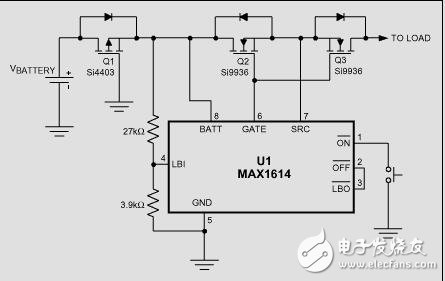 MOSFET Driver Is Reverse-Battery Protected