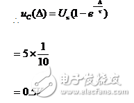 一階網絡的零輸入響應和零狀態響應實驗