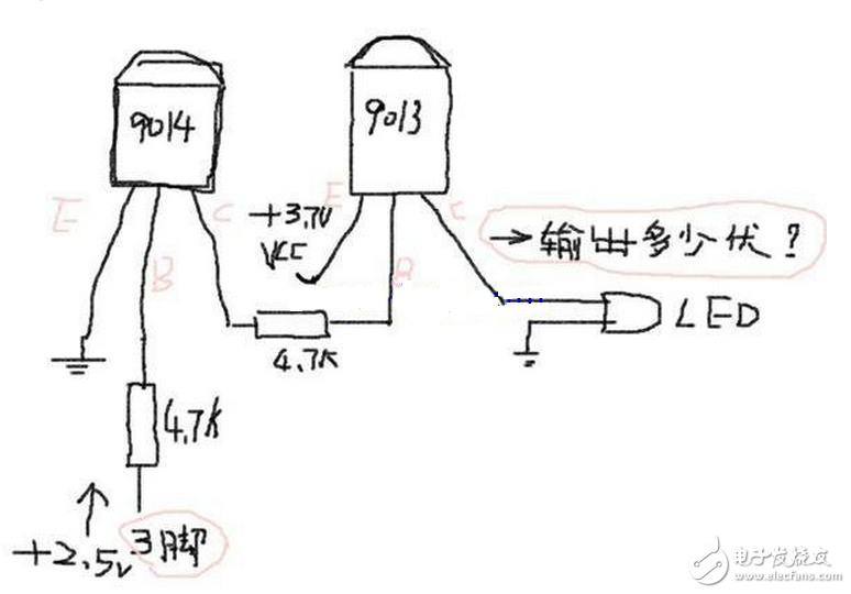 這里我們先要安裝好51試驗板上的兩個輕觸按鈕開關(guān)，我們采用的是獨立式按鈕開關(guān)，也就是說將開關(guān)直接連接到電源的地和單片機的對應(yīng)引腳之間，這里K1接到單片機的P3.6引腳，K2接到P3.7。正常情況下單片機的P3.6、P3.7都被程序初始化時置“1” 當有按鍵按下時對應(yīng)的單片機引腳被按鈕開關(guān)下拉為“0”，這種方法比較直觀，而且比較簡單，在按鍵數(shù)量不多的場合下使用很廣泛。