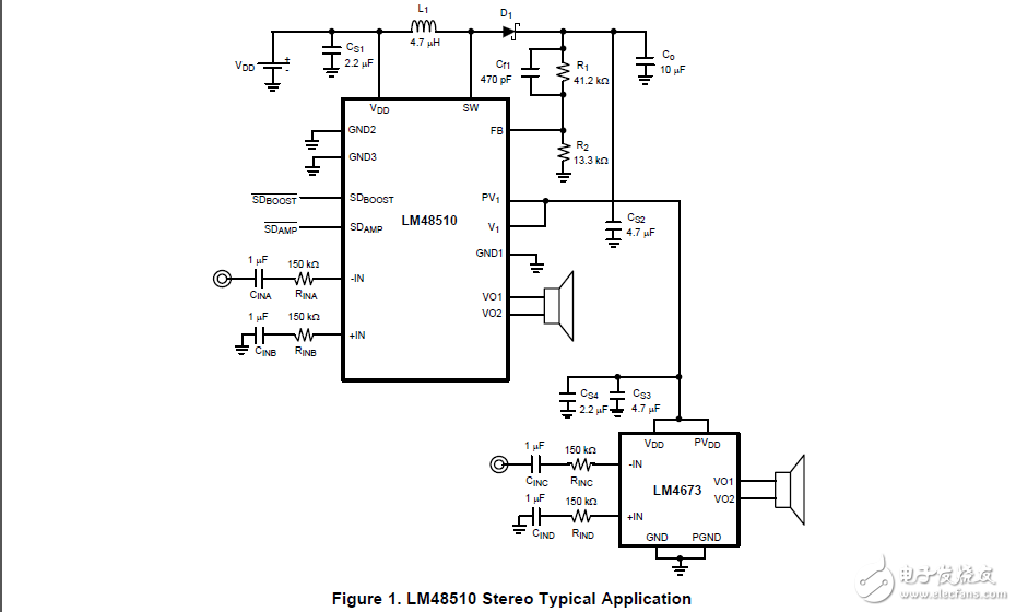 an-1614/lm48510揚(yáng)聲器的應(yīng)用