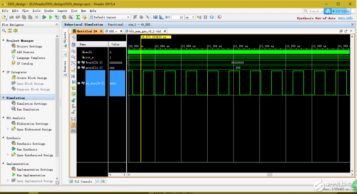 一文詳解Vivado調用ROM IP core設計DDS