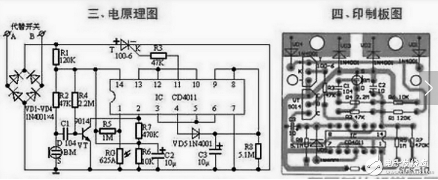 CD4011工作原理及引腳圖,功能,參數(shù),作用詳解