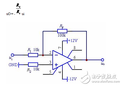 集成運算放大器運算電路_集成運算放大電路分析比例運算_集成運算放大電路公式