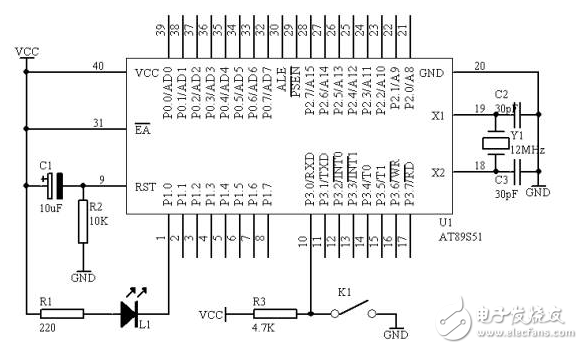 基于AT89S51單片機設計的模擬開關燈設計下載
