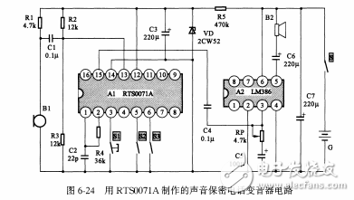 基于RTS0071A組裝聲音保密電話變聲器設計與實現