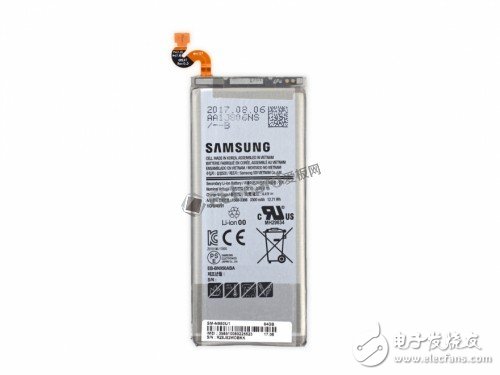 三星Galaxy Note8拆解詳情：你這是想不讓我換掉原裝電池呀！