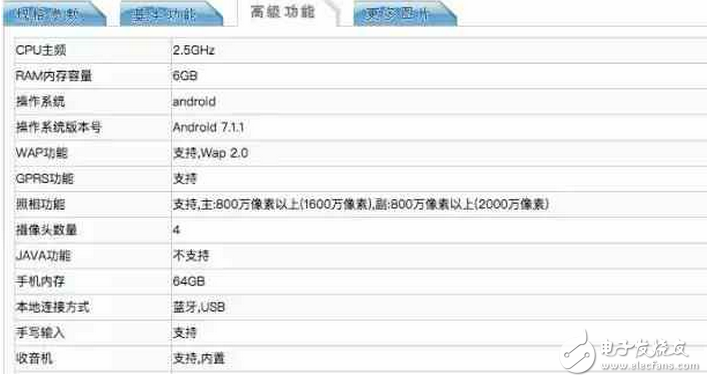 金立S11正式入網(wǎng)工信部:6GB+四個攝像頭+全面屏組合