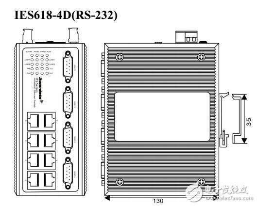 IES618-4D系列工業以太網交換機的特性及技術參數