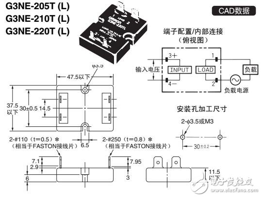 基于G3NE固態繼電器的種類