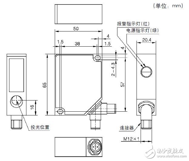 HLA系列模擬輸出型激光傳感器技術(shù)規(guī)格