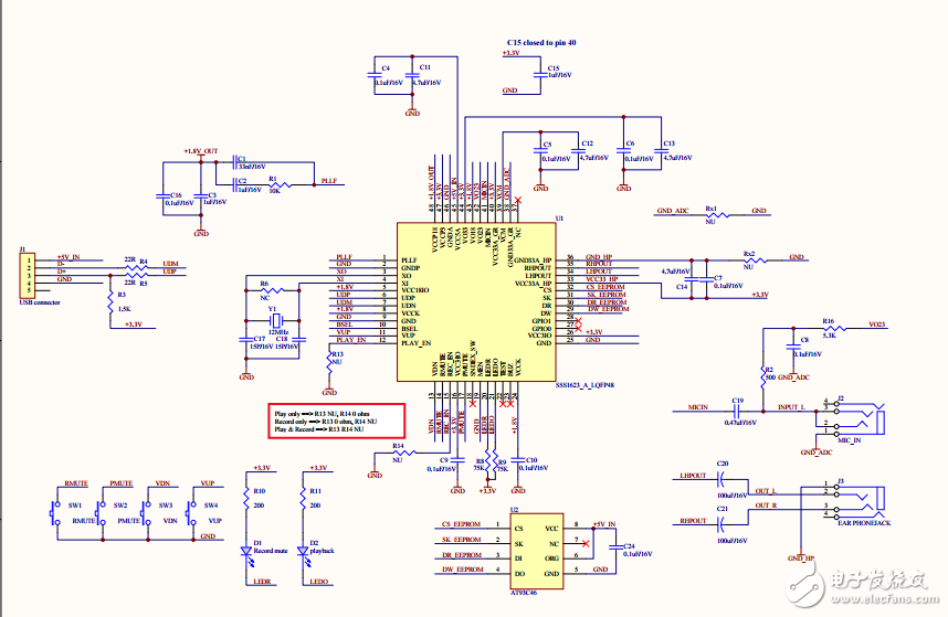 SSS1623_DEMO中文電路設計