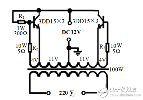 升壓器12v升220v電路圖（七款電路原理圖詳解）