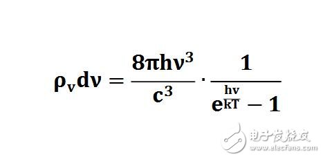 普朗克黑體輻射公式