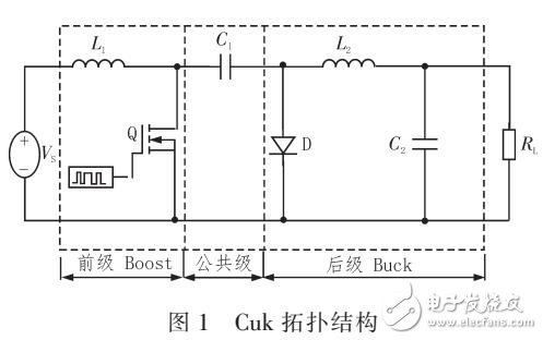 基于DC/DC的CUK拓撲結構的電流源功能