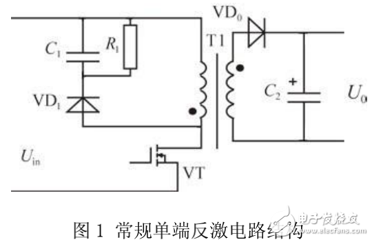 單端反激電路的結構解析及其在逆變電源中的應用