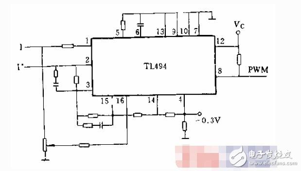 TL494作電流調(diào)節(jié)器的應用