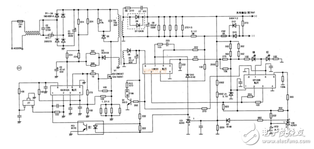 ka3842開關電源電路圖