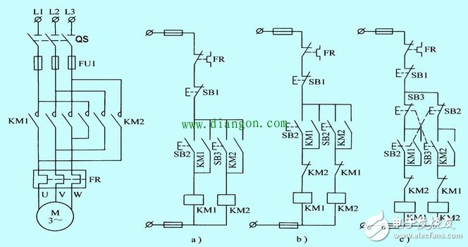 圖文結(jié)合淺談接觸器控制電機(jī)正反轉(zhuǎn)電路原理