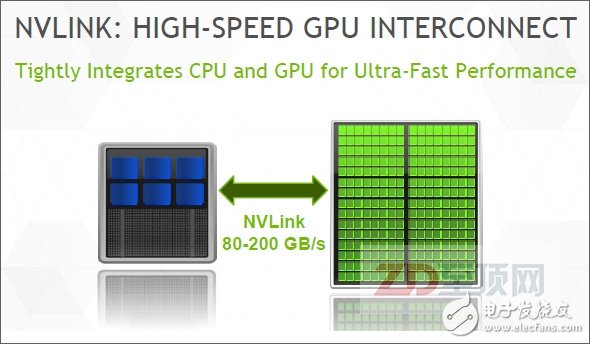 NVIDIA推出NVLINK互聯總線，除了可作為GPU之間的互聯外，還可用于CPU與GPU的互聯，并也將具備緩存一致性的內存訪問能力，IBM的POWER9處理器（預計2017年下半年發(fā)布）將具備這一接口，這就意味著在POWER9平臺上NVIDIA的GPU也會獲得與CAPI同樣的對等訪問能力，這樣的GPGPU加速能力也將是POWER9獨有的（在英特爾x86平臺上，與CPU的互聯連接仍然是傳統(tǒng)的PCIe模式，NVLINK僅用于NVIDIA GPU之間的互聯），對IBM所提出的第二代分布式計算理念無疑是一個有力支撐