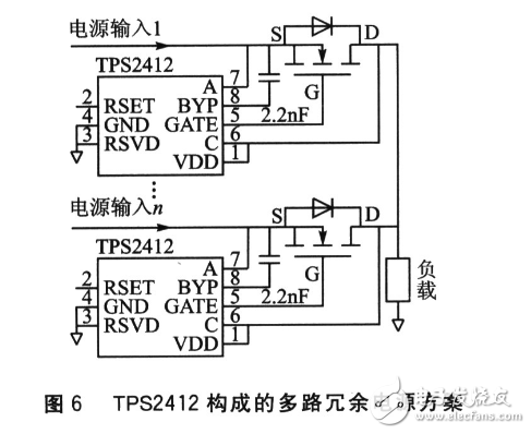 幾種冗余電源電路