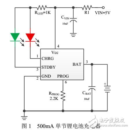 TP4067-2.8V單節鈦酸鋰電池充電管理芯片