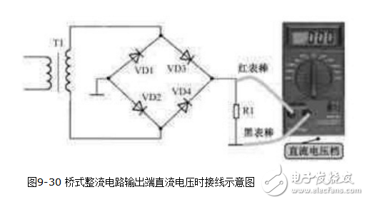 整流橋四腳接法實物圖手把手教學