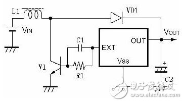 關(guān)于低功耗單電池供電升壓電路圖的分析和介紹