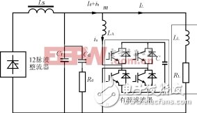 圖7帶有直流有源濾波器的整流系統(tǒng)簡圖