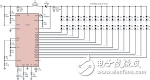 圖1 38W LED驅(qū)動器